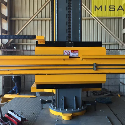 Movimiento automático de soldadura giran de columna y brazo manipulador de soldadura y equipos de posicionamiento