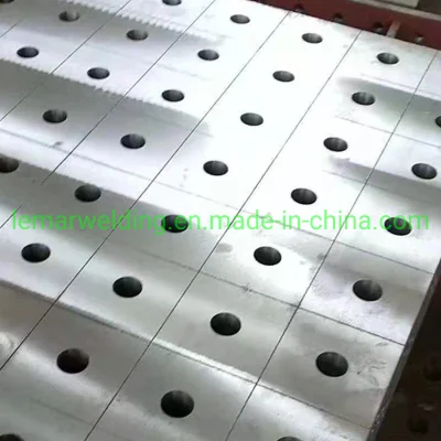 Fundición Plancha de acero placa 3D Mesa de trabajo de soldadura flexible Robot 3D Herramientas de soldadura