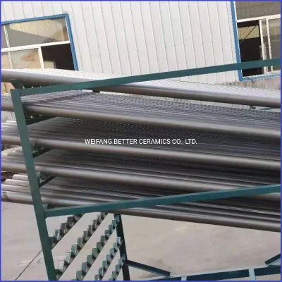 Quemador de alta calidad de carburo de silicio sisic rodillo RODILLO rodillo sisic tubo fabricante