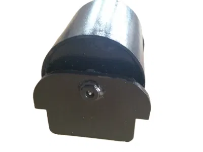 Acero de 8 pulgadas de la rueda de Boggie Heavy Duty roll-off contenedor contenedor de rodillo de masa