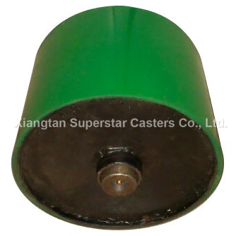 Acero de 8 pulgadas de la rueda de Boggie Heavy Duty roll-off contenedor contenedor de rodillo de masa