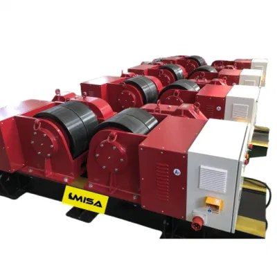Rotador de soldadura convencional 80/100 toneladas capacidad de carga rodillos de torneado de tuberías