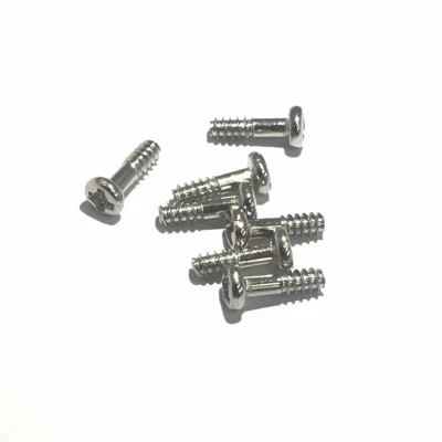 Cabezal de cubeta de perforación con cabezal de cola de taladro con parte rebajada en cruz de acero inoxidable Tornillos
