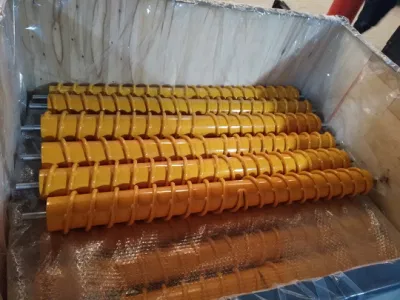 Sistema de Transporte de equipos de minería partes Soporte rodillo guía para la venta del rodillo superior