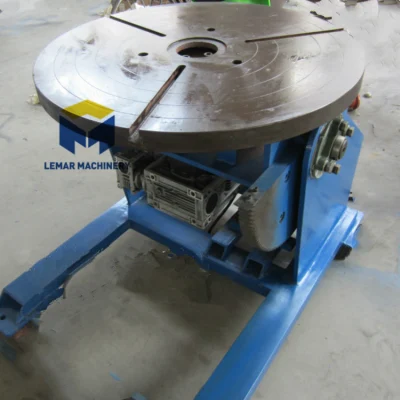 300kg de soldadura de tubo y tubo de sobremesa giratorio posicionadores de soldadura