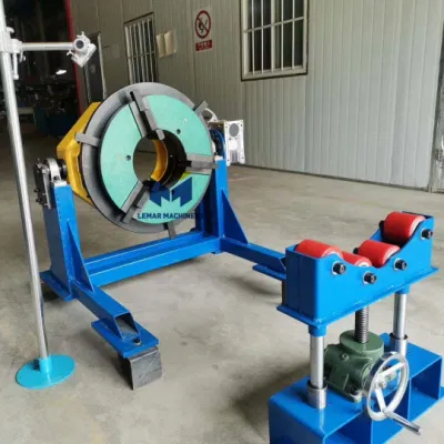 300kg de soldadura de tubo y tubo de sobremesa giratorio posicionadores de soldadura