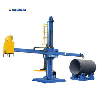 Personalización columna de soldadura de tubería automatizada de servicio pesado ajustable y pluma Manipulador