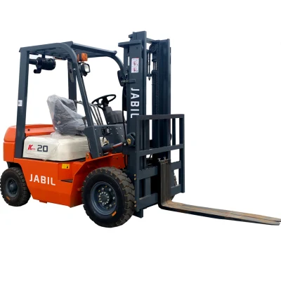 China Proveedor 3m 5m 6m elevación altura 2000kg gasolina Forklift Precio