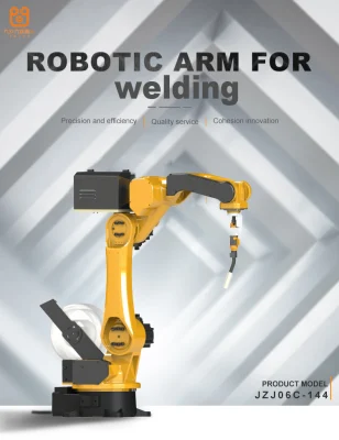El brazo de robot industrial soldadora manipulador de soldadura para la venta con CE