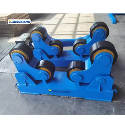 Línea de producción de tanques Zhouxiang rodillo rotatorio de soldadura de 100 toneladas automático Rodillo de giro