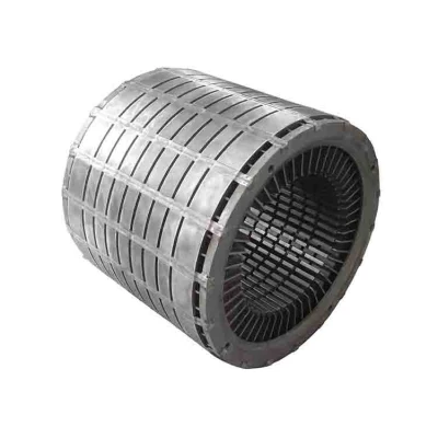 Densen fabricación personalizada de laminación núcleo inducido, Estampación generador eólico de fundición de acero de Rotor y estator Core