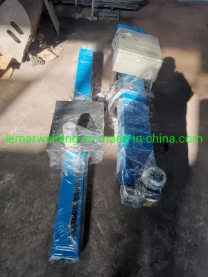 El tubo dentro y fuera de manipulador de soldadura de costura de soldadura con rodillos girando