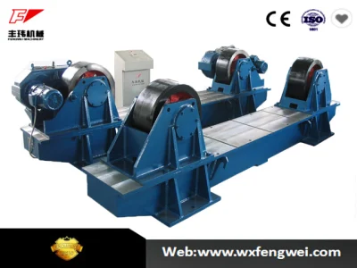 80 a 1000 toneladas de soldadura en China el rotador de buque de girar los rodillos de presión de los tanques de buques