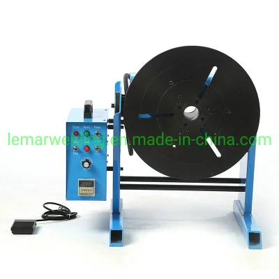 50kg 100kg de brida de tubo de luz de circunferencia de la soldadura con posicionador de soldadura Chuck rotador hidráulico