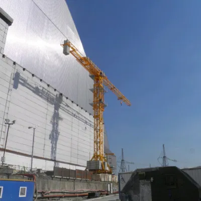 Los grandes Topless de grúa torre Qtz500 (8522) con la carga de 25t