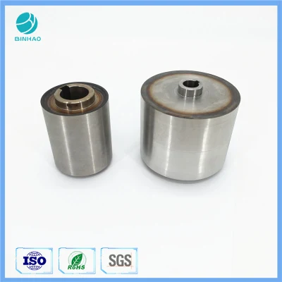 Todo un conjunto de la cola de los rodillos superiores e inferiores con contenedor de papel de inclinación de 52mm 60mm 64mm