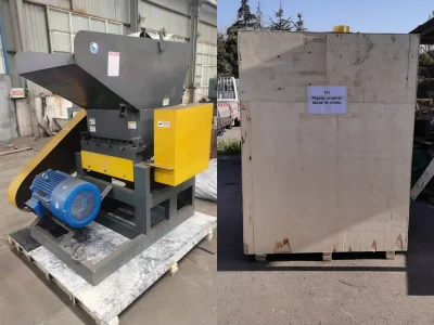 Trituradora de plástico gruesa de alta resistencia trituradora de plástico HDPE trituradora de plástico Máquina