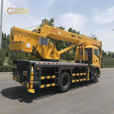 Gainjoys China grúa hidráulica camión montado DIY 150ton Nueva condición Grúas de camión usadas para la venta 3t