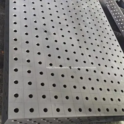 1500*1500mm 3D Mesas de soldadura y fijaciones con 5 superficies de montaje