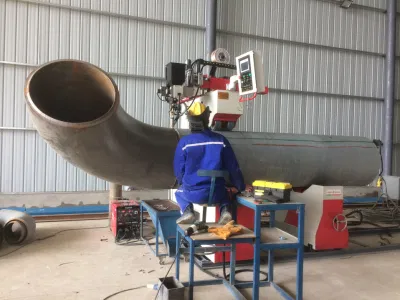 La prefabricación de tubo de tipo rodillo de soldadura automática