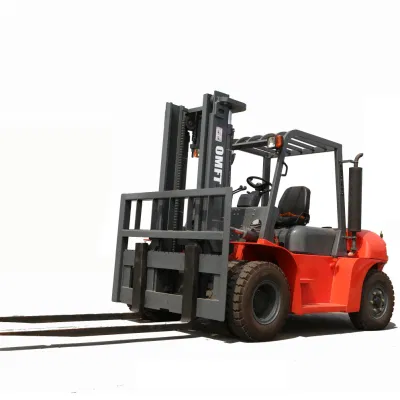 10ton/10000kg carretilla elevadora diesel de 4,5 m/3m/5m/6m de altura de elevación, con japonés Isuzu/Mitsubishi/Motor Perkins, con desplazamiento lateral/Neumático macizo