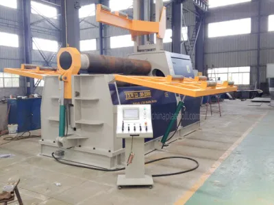 4 Roller 30X2500 CNC Metal Plate Roller para camiones cisterna