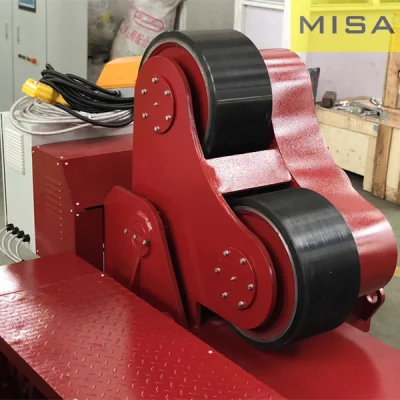Hgz-30 soldadura tipo girar los rodillos con ruedas de poliuretano para el depósito de la soldadura y equipos de posicionamiento