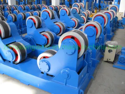 Rodillo giratorio de soldadura de 10 toneladas de alineación automática 100 toneladas