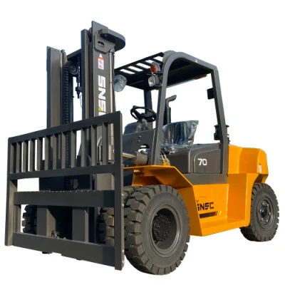 Japón Motor Carretilla elevadora Diesel de 7 toneladas Forklifter con 6m de altura