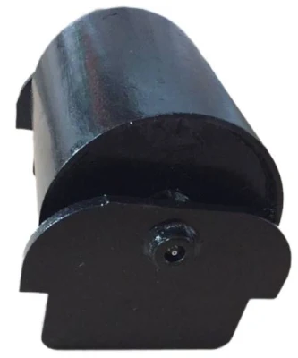 Fabricante de la fábrica de la rueda Universal 8 pulgadas de diámetro del rodillo de masa W/soportes