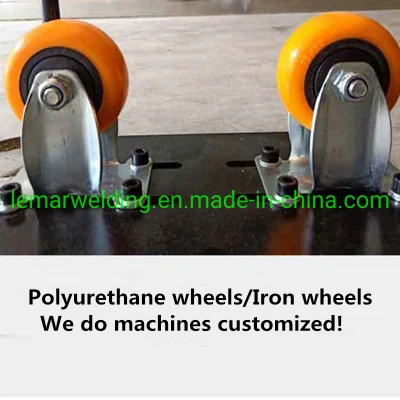 1100 lb Capacidad de carga ajustable el soporte del tubo tubo de soportes de rodillos el rodillo de soldadura