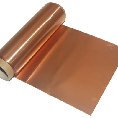 C11000 C12000 el 99,9% puro rollo de lámina de cobre de latón para batería de litio o transformador