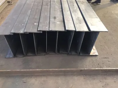 Soldadura de acero al carbono galvanizado Columna de acero de vigas H
