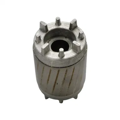 Rotor de fundición de aluminio para núcleos de hierro de motor de inducción