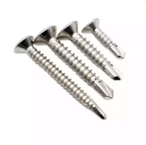 DIN7504 de alta calidad de acero inoxidable liso csk de cabeza plana de la cabeza cola taladro de perforación automática Precio promocional de tornillo de Welcome to Contact