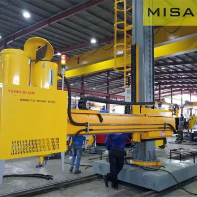 Columna de soldadura y de la pluma con 5m de carrera horizontal eficaz equipo de manipulador de soldadura