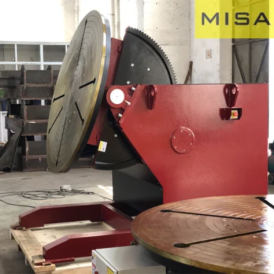 5ton posicionador giratorio con 1500mm girando el tubo de mesa posicionador de soldadura y equipos