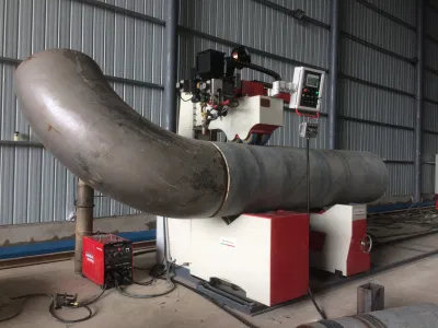 La prefabricación de tubo de tipo rodillo de soldadura automática