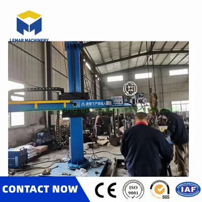 Lemar Motor ac de frecuencia variable de manipulador de soldadura con 6m efectivo Trazo de pluma
