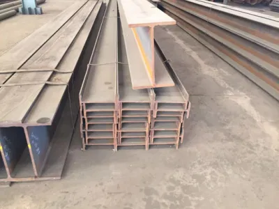 Soldadura de acero al carbono galvanizado Columna de acero de vigas H