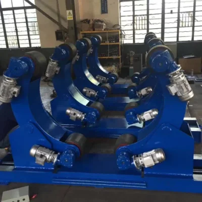 5ton tubo de depósito de tanque Rotador de soldadura de rodillo giratorio alineado