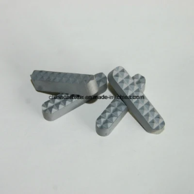 Chuck Jaws Welding Carbide Gripper Inserts -&gt; Insertos de agarre de carburo para soldadura de mordazas Chuck