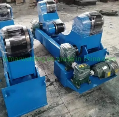 20 toneladas de rodillos rotatorios automáticos de depósito Rotador para tuberías y. Soldadura de tanque