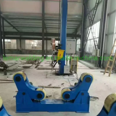 20 toneladas de rodillos rotatorios automáticos de depósito Rotador para tuberías y. Soldadura de tanque