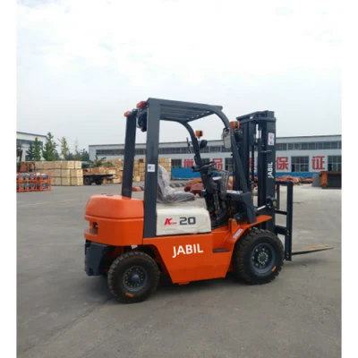 China Proveedor 3m 5m 6m elevación altura 2000kg gasolina Forklift Precio