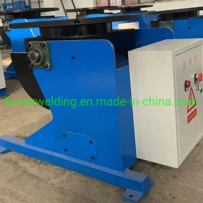Brida de 300kg de soldadura automática de costura circular de la tabla de giro posicionador