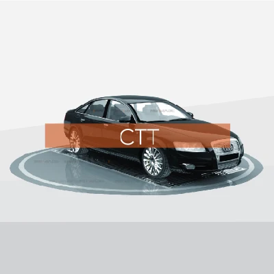La CE aprobó la pantalla eléctrica o aparcamiento coche Turntable