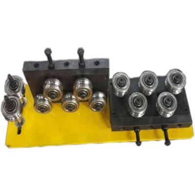 Alimentador de alambre de servicio pesado rodillos de acero inoxidable 6,35mm Tubería de cobre