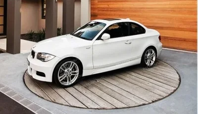 La CE aprobó la pantalla eléctrica o aparcamiento coche Turntable