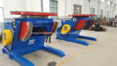 Giro e inclinación 100-50000kg posicionador de soldadura